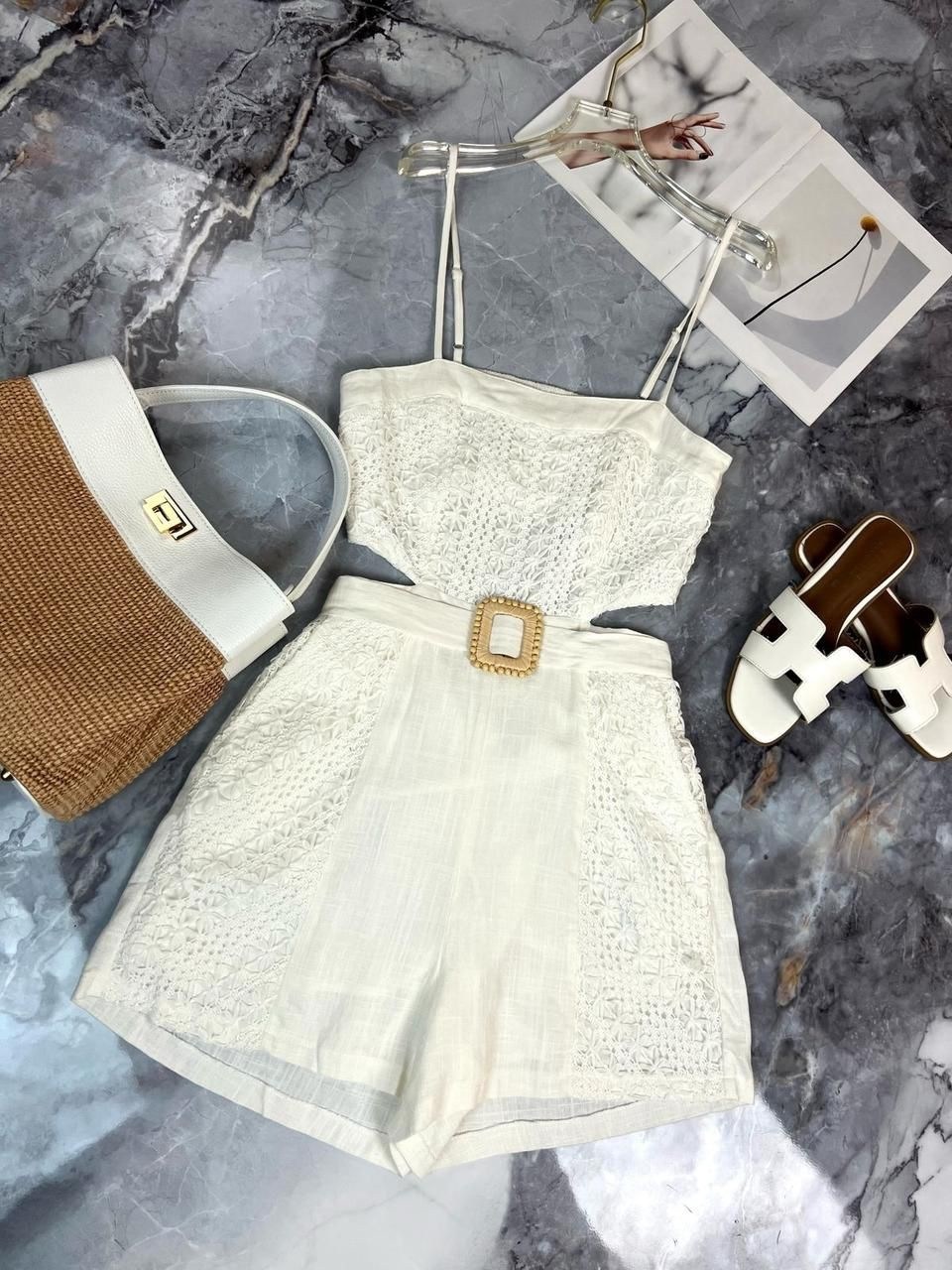 женские комбинезоны,девушка,летние наряды,габриэль эпштейн gabrielle epstein,кружевной комбинезон