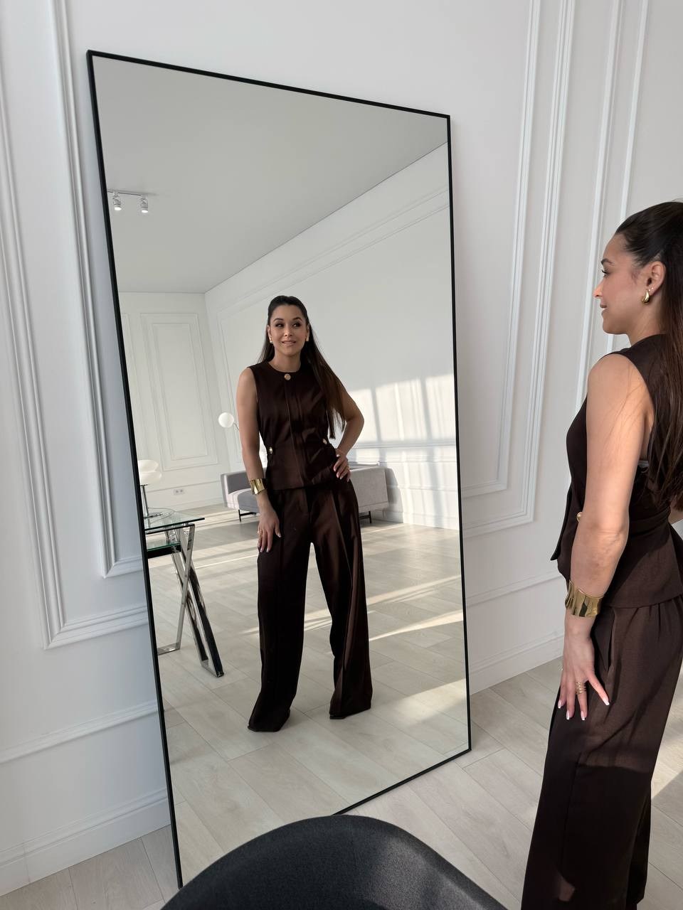 брючный костюм,женский брючный костюм,костюм брючный с жилеткой li-style 312160391,женский деловой брючный костюм,стильный брючный классический костюм