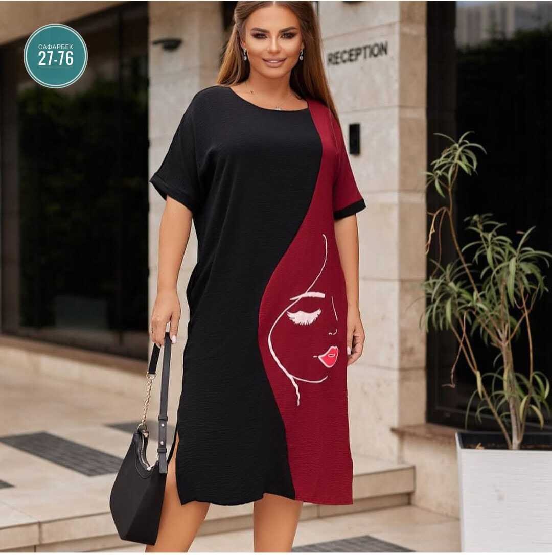 платье большие размеры,платье 👗,женское платье больших размеров,платье комбинированное,женское платье