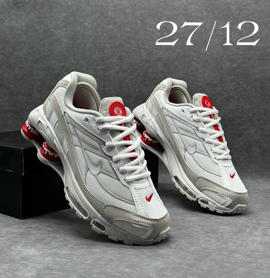кроссовки supreme,мужские кроссовки nike air max,supreme x nike shox ride 2,кроссовки,supreme nike shox ride 2
