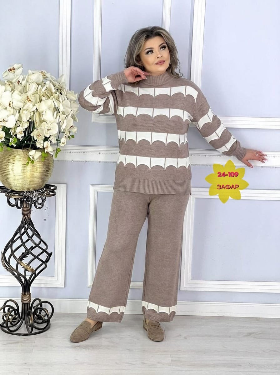 костюм больших размеров брючный,костюм-двойка "сэнди“,костюм трикотажный,женский костюм,женские костюмы больших размеров