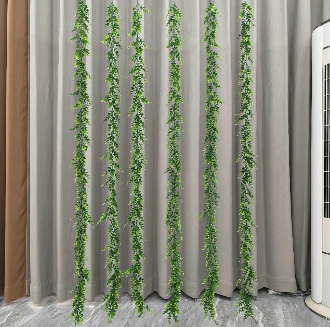 искусственная зелень лианы,украшение стен,искусственная растения,лиана грин вертикальное озеленение,искусственная лоза