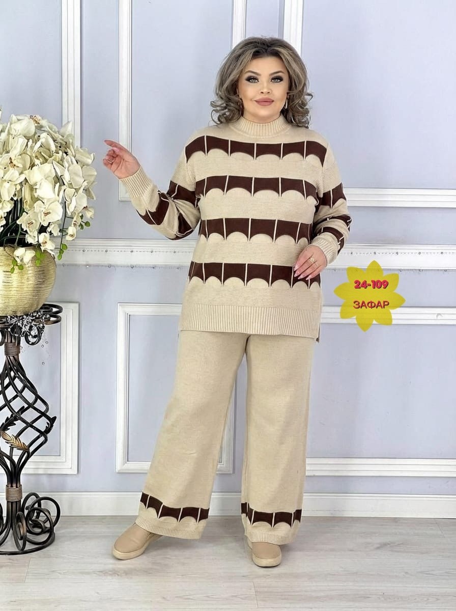 костюм больших размеров брючный,костюм-двойка "сэнди“,костюм трикотажный,женский костюм,женские костюмы больших размеров