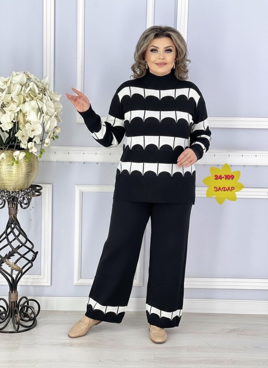 костюм больших размеров брючный,костюм-двойка "сэнди“,костюм трикотажный,женский костюм,женские костюмы больших размеров
