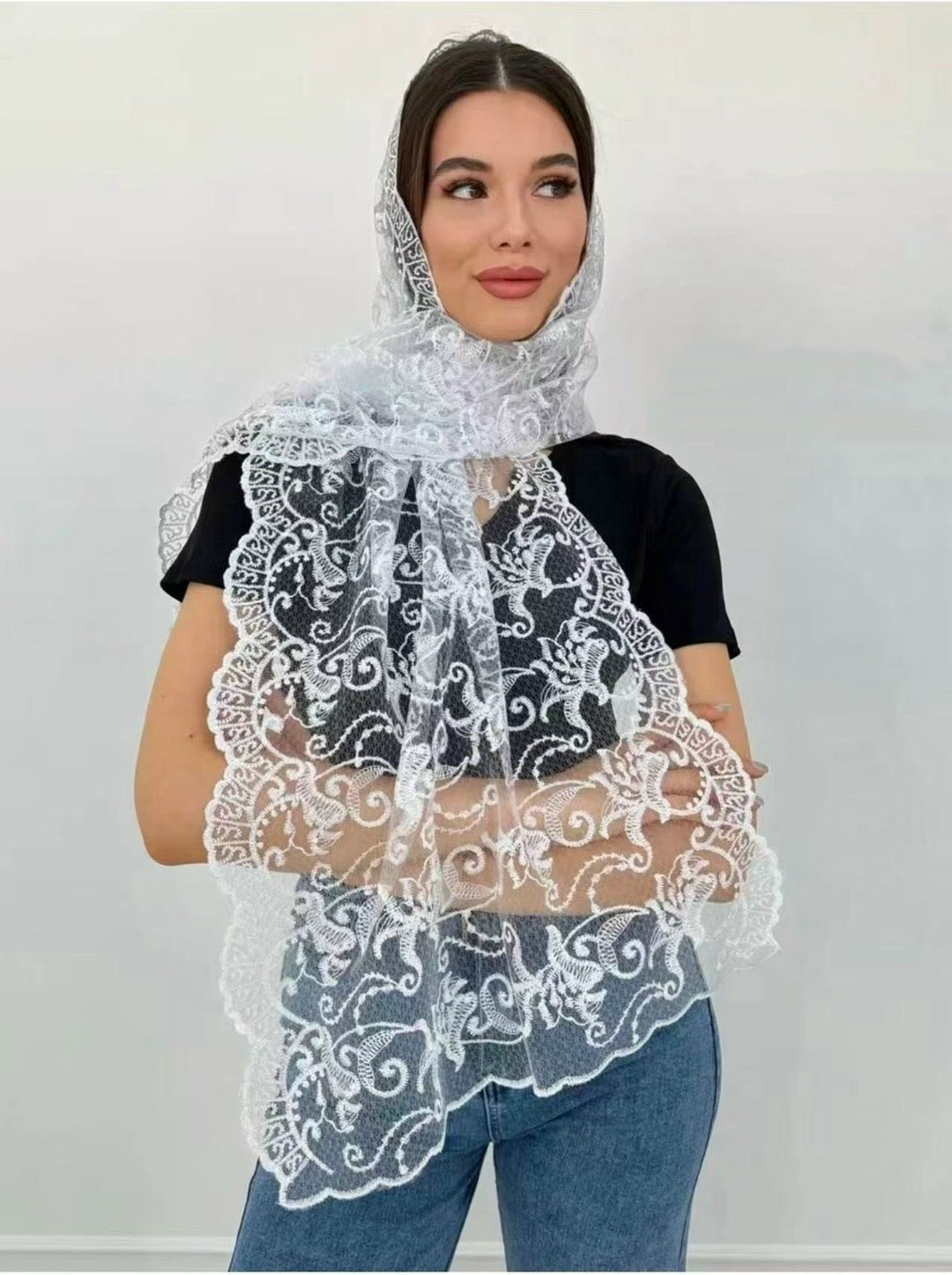 платок палантин для храма в церковь шарф косынка на голову,шарф на голову женский для храма в церковь косынка,платок палантин для храма в церковь шарф косынка на голову шарфы тонкие,платок палантин дл