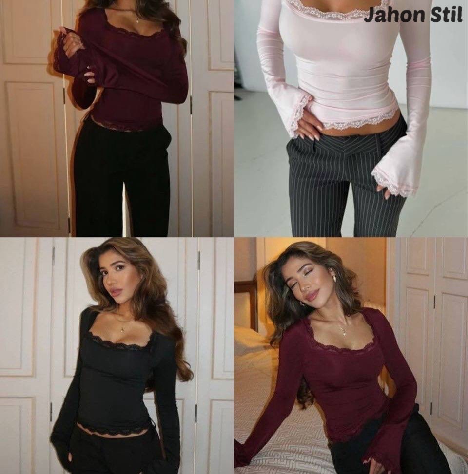 женская мода,топы модные,девушка,элегантные топы,кружевной топ с длинными рукавами