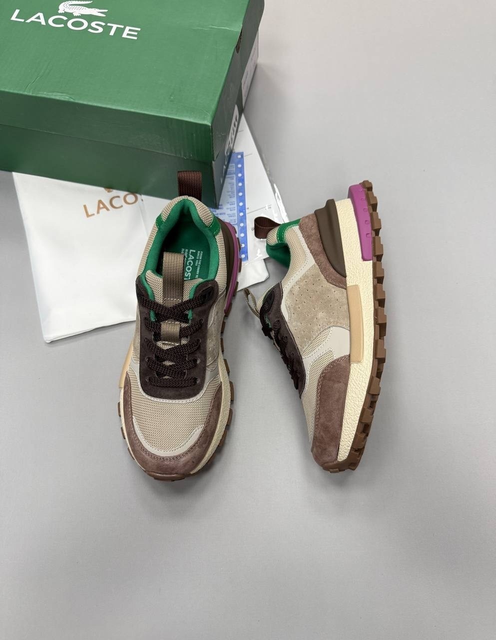 кроссовки lacoste,кроссовки elite active lacoste,кроссовки мужские lacoste,lacoste low-top casual shoes women's light brown green,