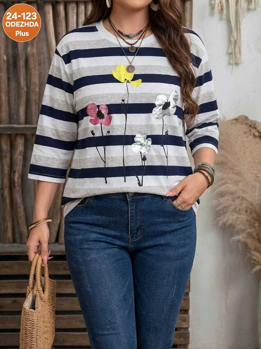 свитера больших размеров,модная одежда,толстовки свитшот,футболка в полоску