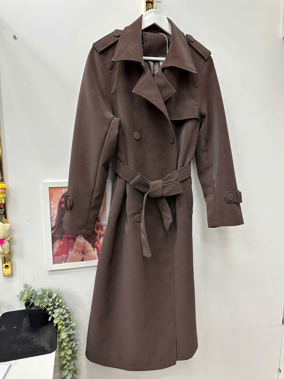 тренч темно коричневый,тренч плащ,тренч,женское пальто,женский плащ
