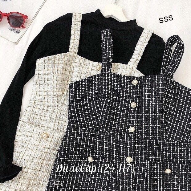 костюм с платьем,платья в клетку,платья сарафан,платья модные,теплый сарафан