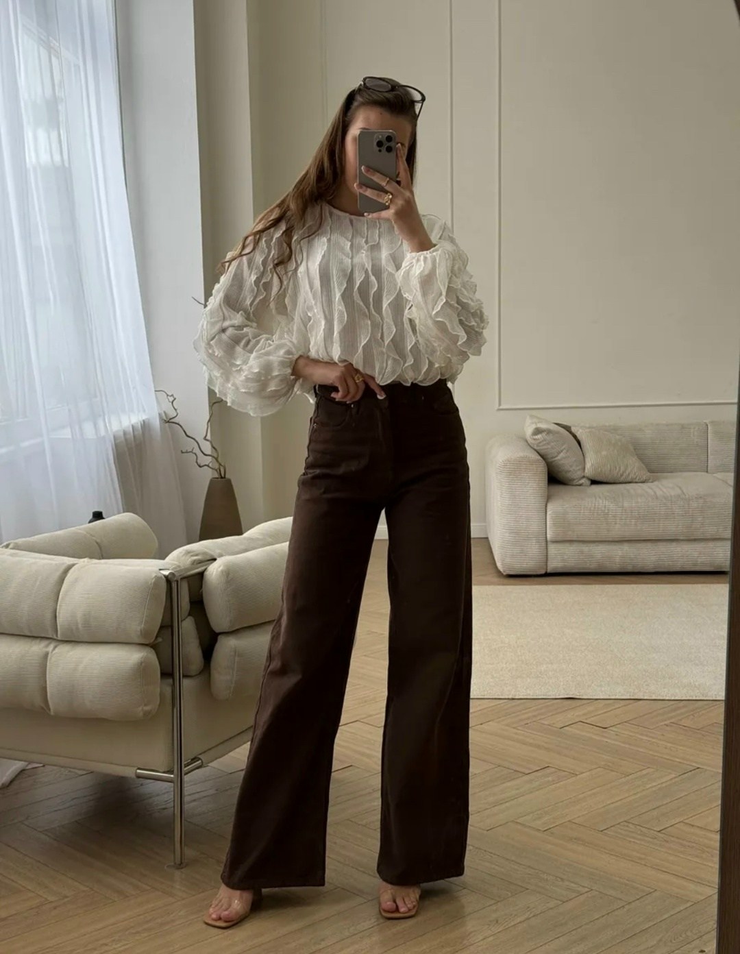 женская блузка,блуза,белая блузка,блузка нарядная с воланами и рюшами come alone 304052378,шикарная блузка