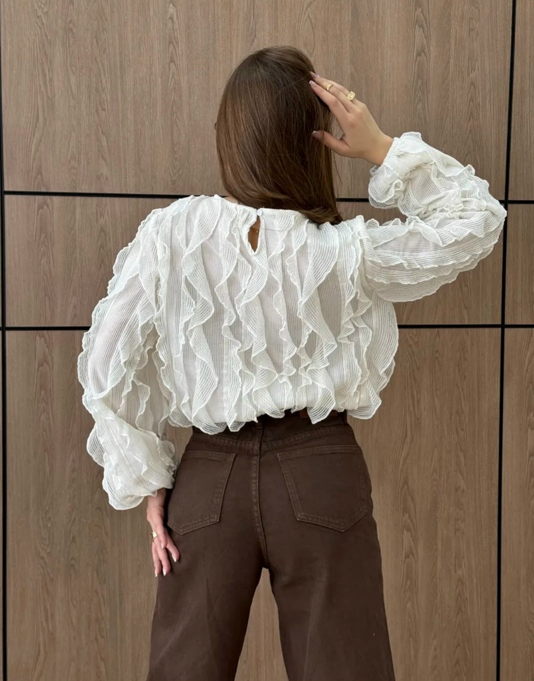 женская блузка,блуза,белая блузка,блузка нарядная с воланами и рюшами come alone 304052378,шикарная блузка