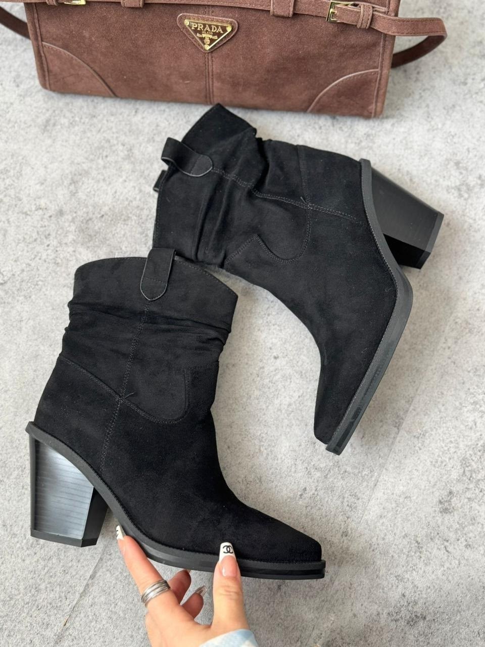 ,бежевые замшевые сапоги рандеву,казаки бежевые замшевые эконика,замшевые ботинки, женская