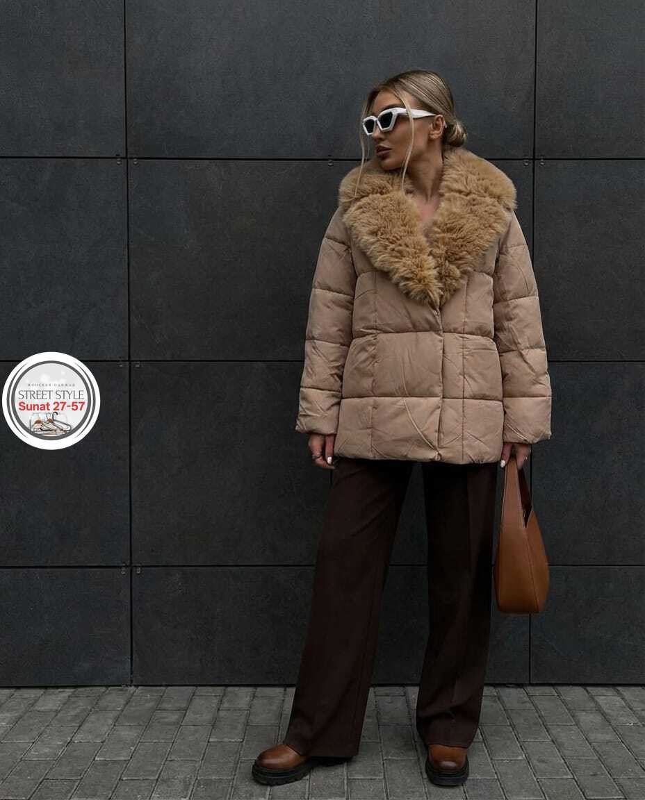 зимняя куртка,куртка зимняя женская,куртка зимняя с мехом удлиненная ve marcao,зимний пуховик,зимняя куртка на натуральном меху