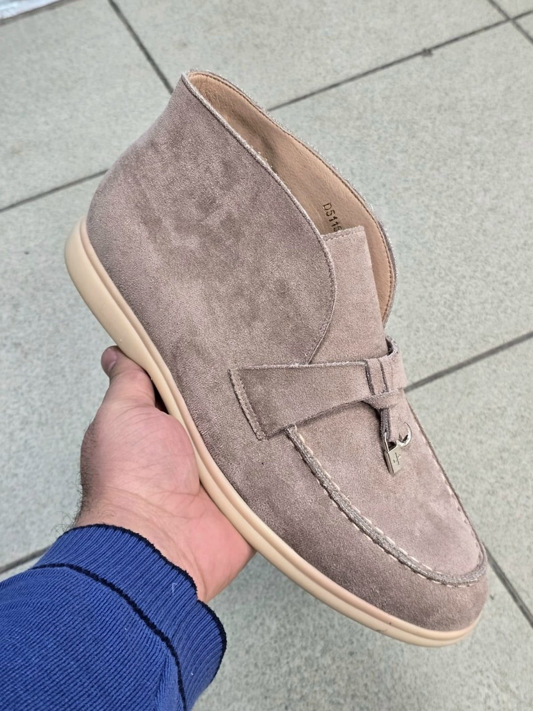 лоферы из натуральной замши loro piana premium shoes,,лоферы loro piana,замшевые лоферы loro piana,замшевые лоферы loro piana open walk