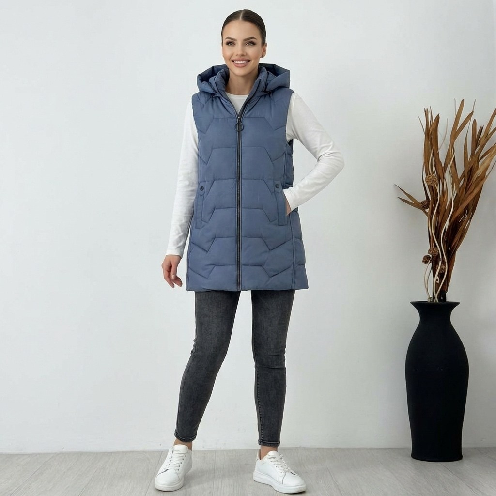 жилетка женская,жилет женский,жилет демисезонный,удлиненный жилет,демисезонная жилетка