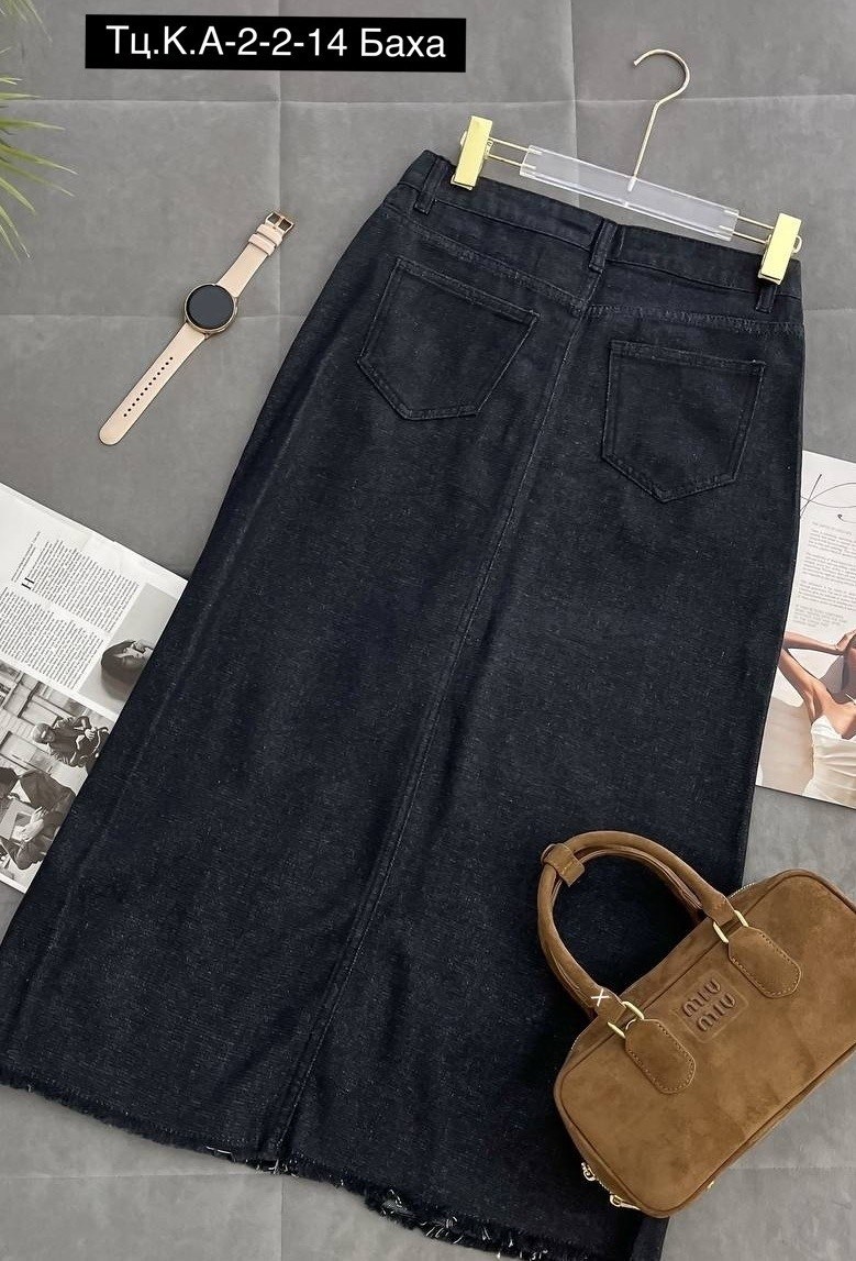 юбка джинсовая длинная,юбка женская джинсовая средней длины,джинсовая юбка миди,женская джинсовая юбка-макси с высокой талией,джинсовая юбка