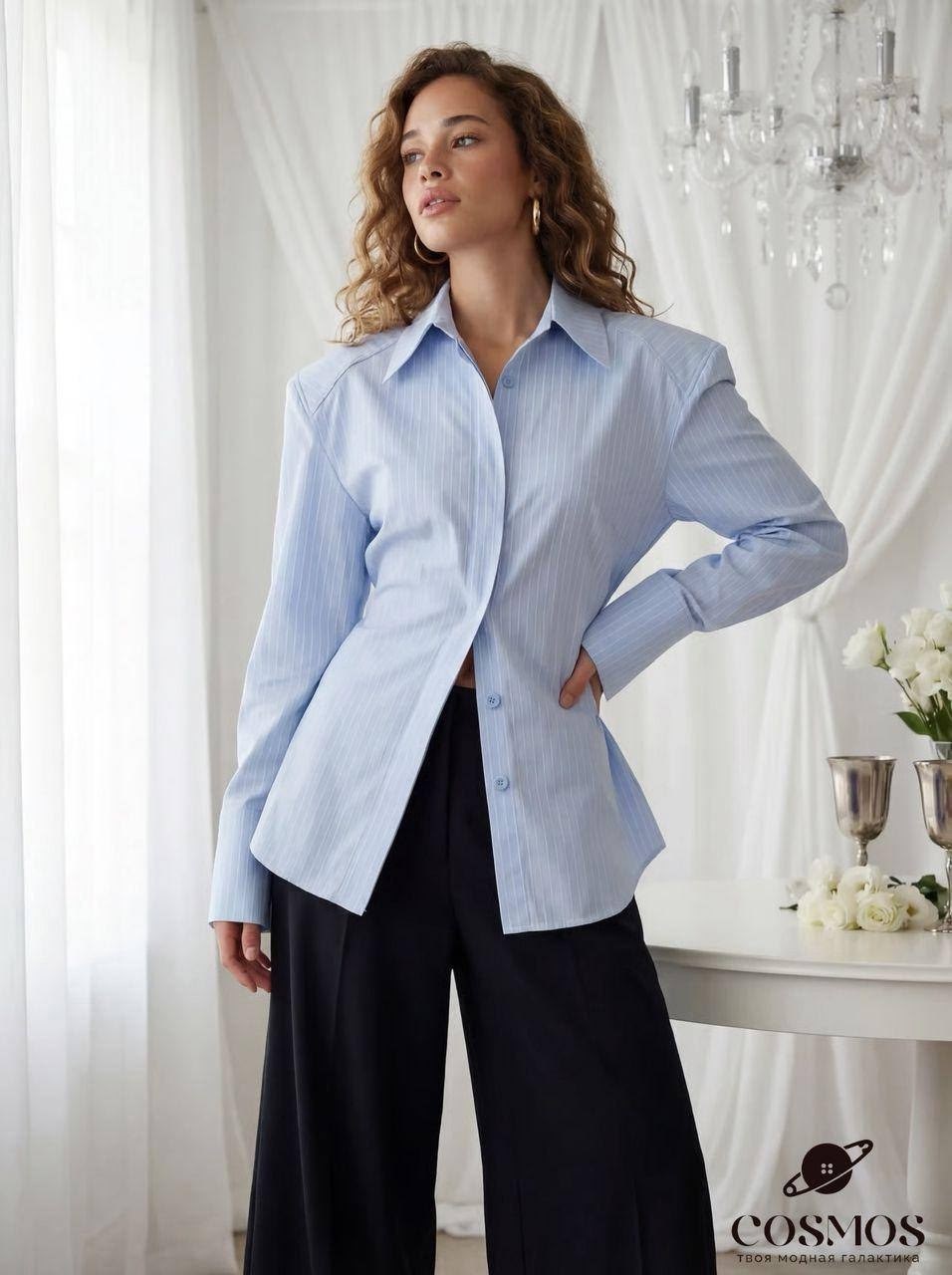 женская рубашка,рубашка в полоску,рубашка в полоску оверсайз,рубашка,рубашка голубая