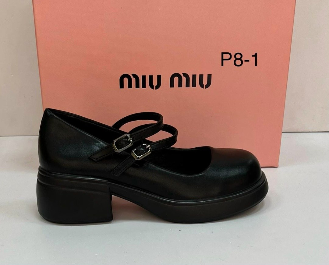 ,туфли miu miu,кожаные туфли miu miu,туфли женские,женская