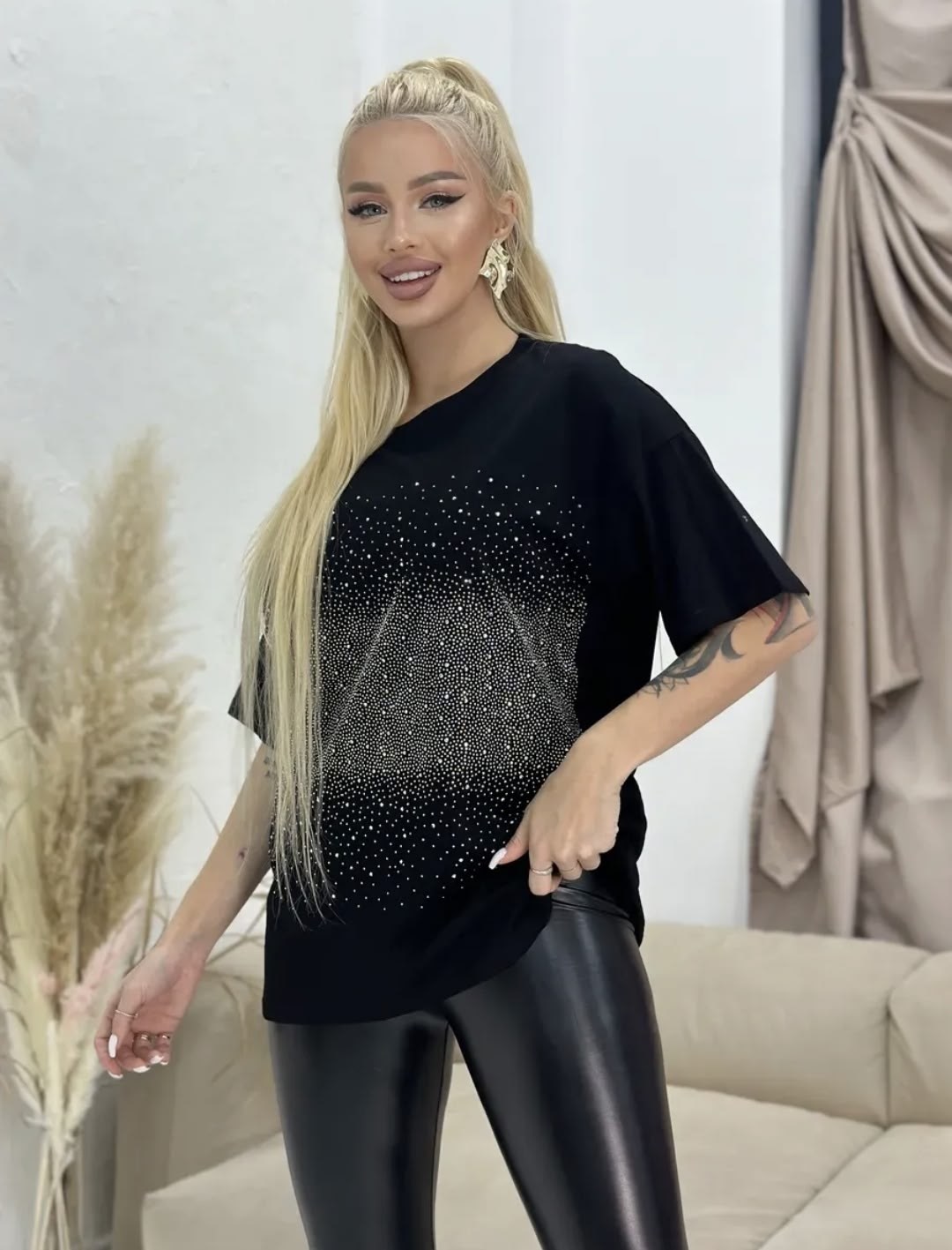 футболки женская,футболка со стразами,женская футболка со стразами,футболка оверсайз с,футболка со стразами оверсайз