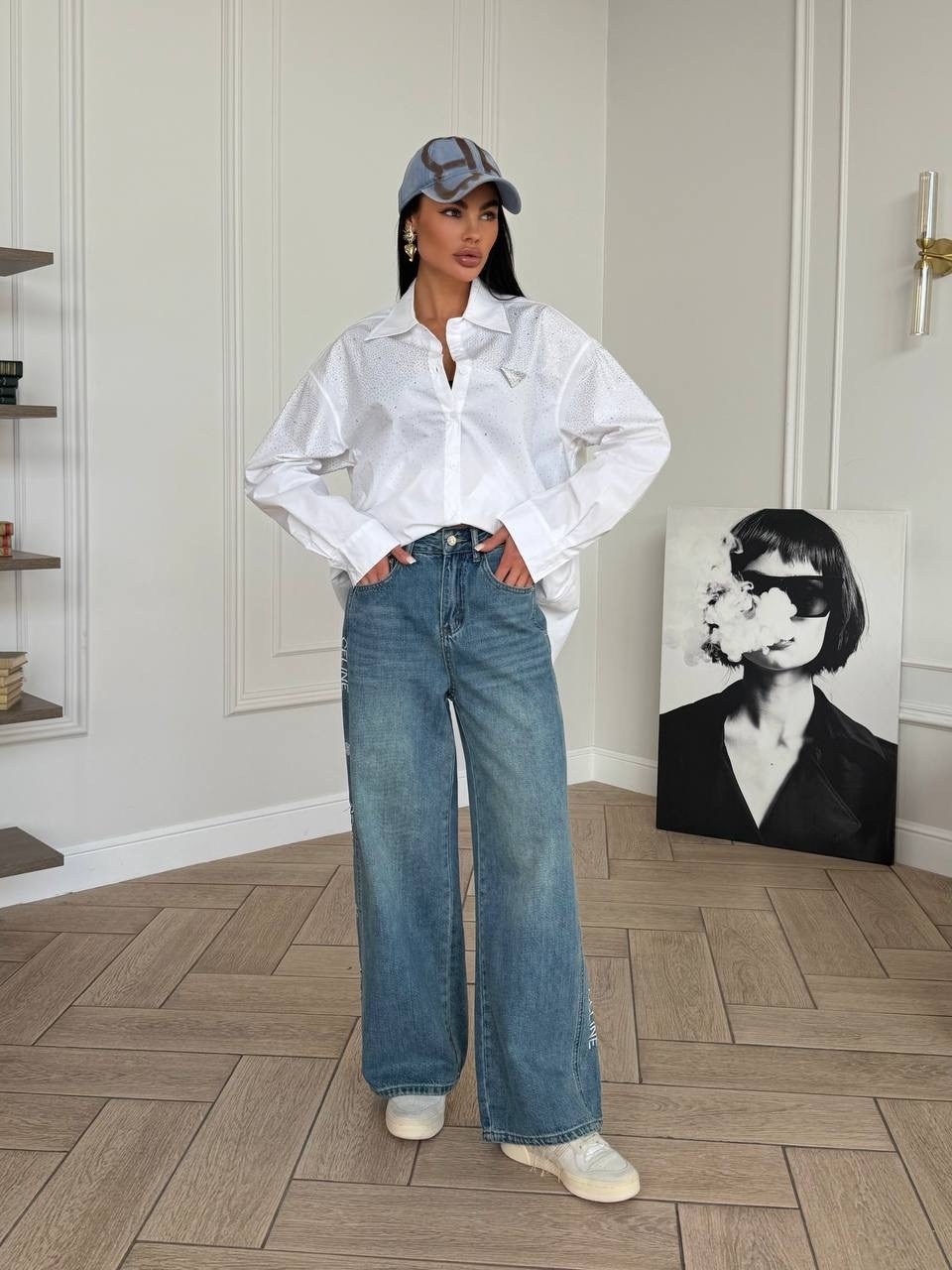 джинсы широкие,джинсы прямого кроя,женские джинсы,брюки джинсы,джинсы женские широкие