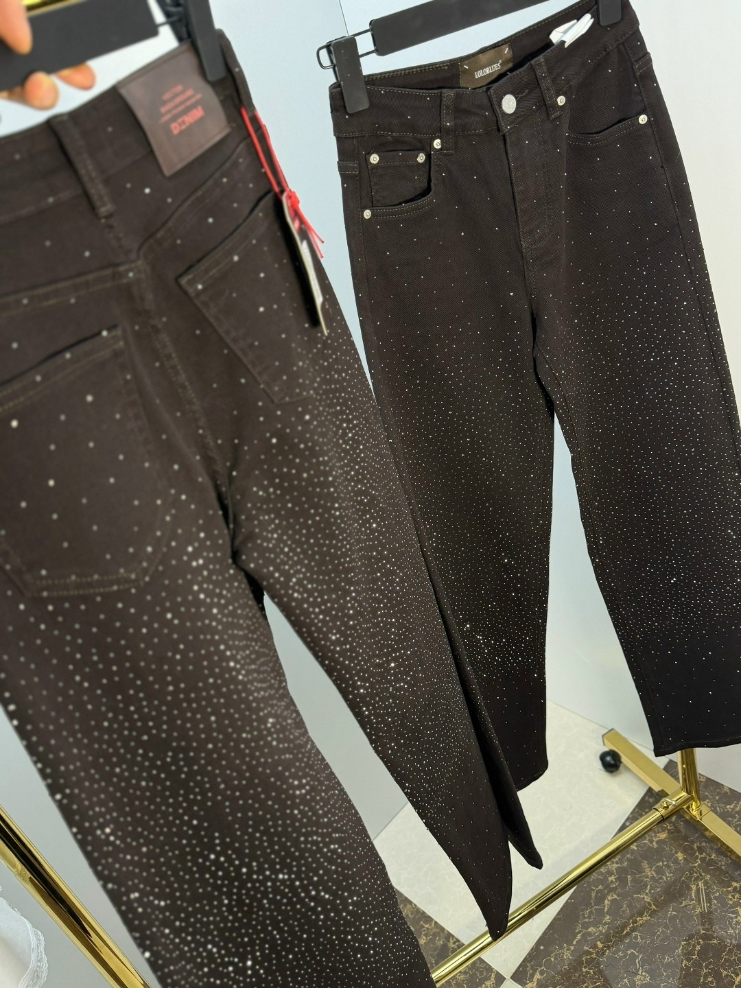 бархатные свободные прямые повседневные брюки со стразами для женщин,брюки со стразами,брюки с пайетками,штаны с пайетками,брюки женские варенка со стразами