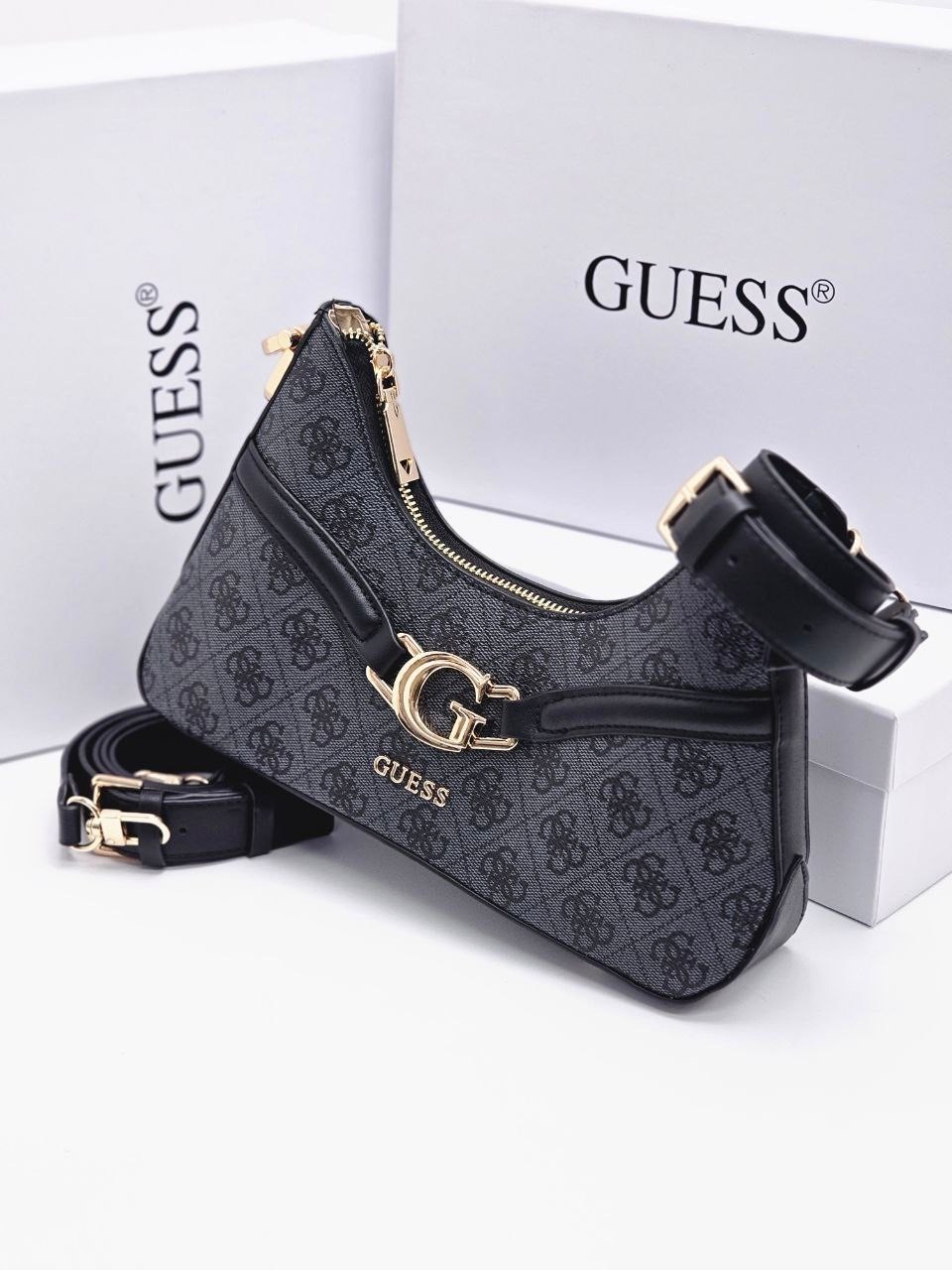 сумка женская guess,сумка guess,сумка люкс guess через плечо,guess сумка на плечо багет,сумка guess кросс-боди маленькая через плечо