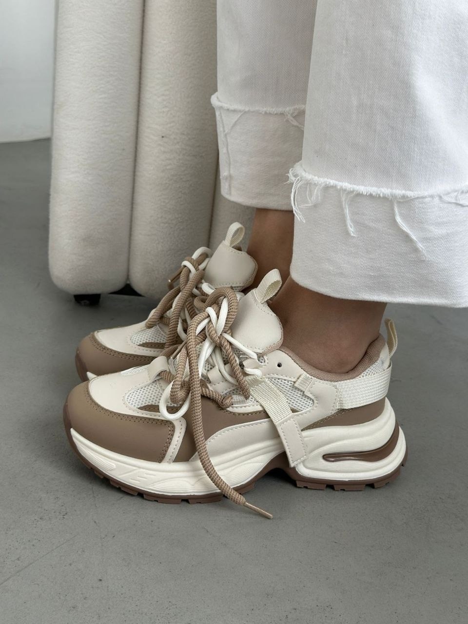 кроссовки женскиe,кроссовки женские бежевый,кроссовки,женские массивные кроссовки,женские кроссовки на платформе