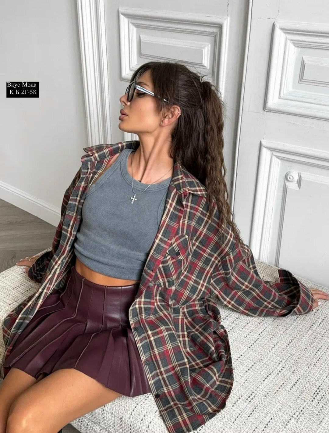 рубашка женская в клетку оверсайз,рубашка в клетку оверсайз варенка umalook,женская рубашка в клетку,рубашка оверсайз в клетку,рубашка в клетку