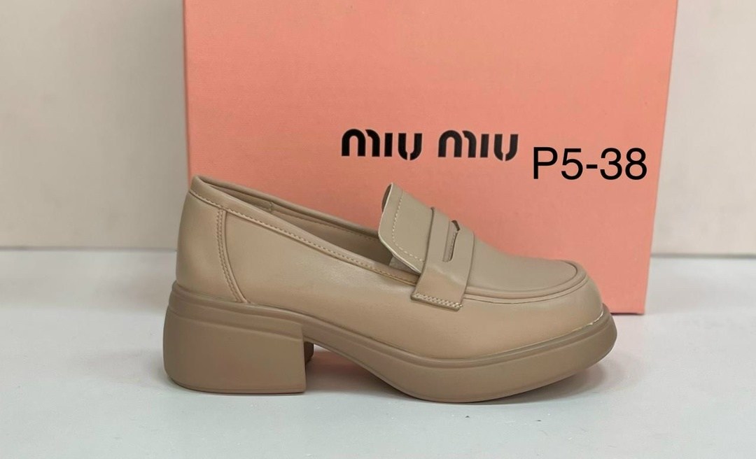 ,туфли miu miu,кожаные туфли miu miu,туфли женские,женская