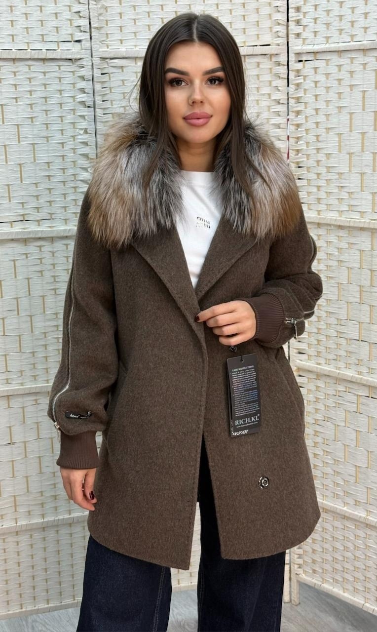 зимнее пальто,женское зимнее пальто,пальто на зиму,комбинированное пальто,пальто женские