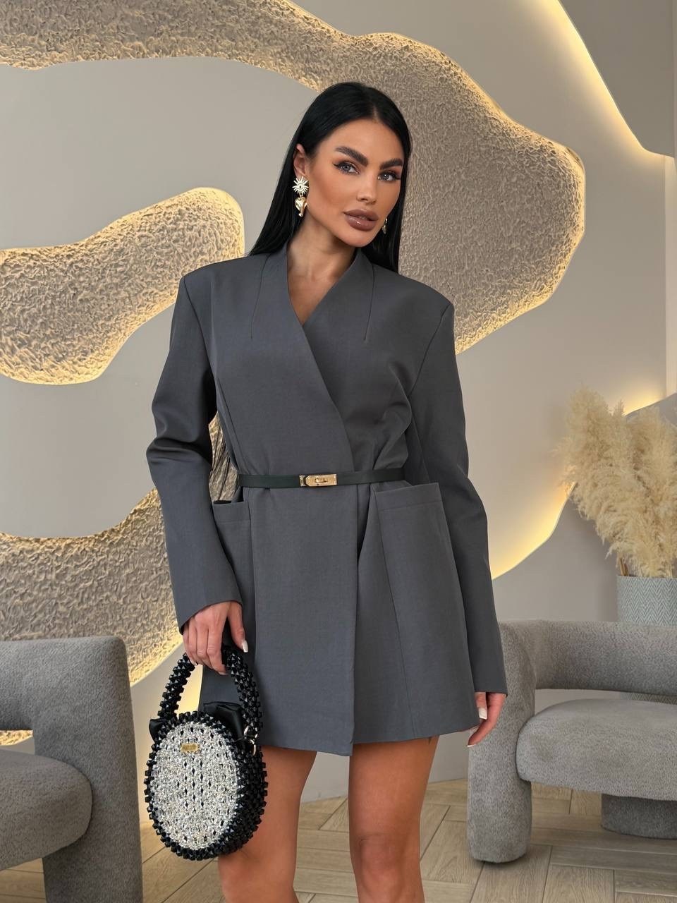 платье пиджак,женский пиджак,стильный пиджак с поясом,пиджак,женский пиджак с поясом