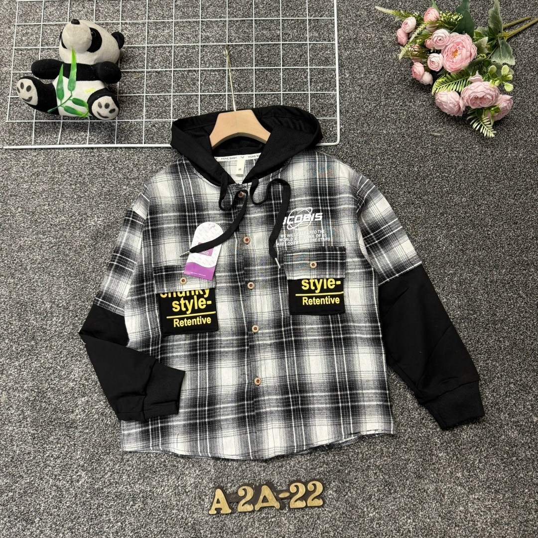 рубашка с капюшоном,рубашка детская,рубашка в клетку с капюшоном,рубашка для мальчика,рубашка