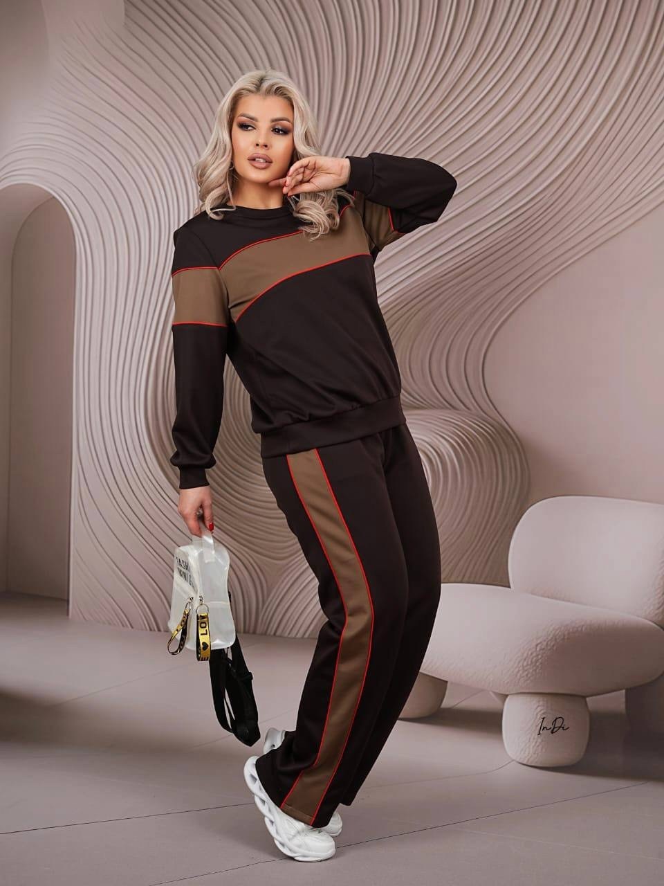 спортивный костюм женский,трикотажные костюмы,женский спортивный костюм больших размеров,спортивный костюм,костюм с брюками
