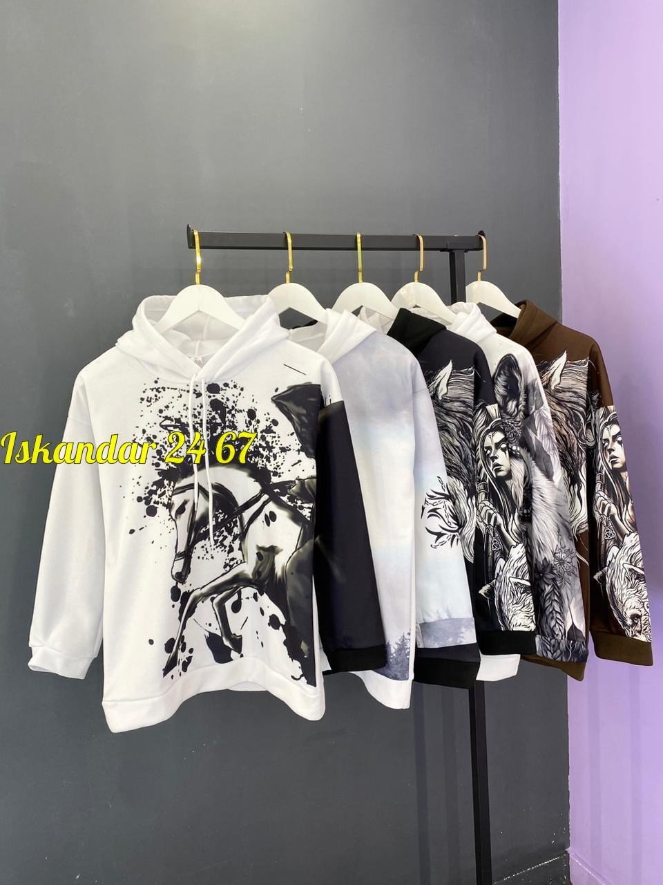 толстовка в стиле,толстовка с капюшоном и принтом,мужская кофта,толстовка с рисунком,толстовка мужская с капюшоном с волком