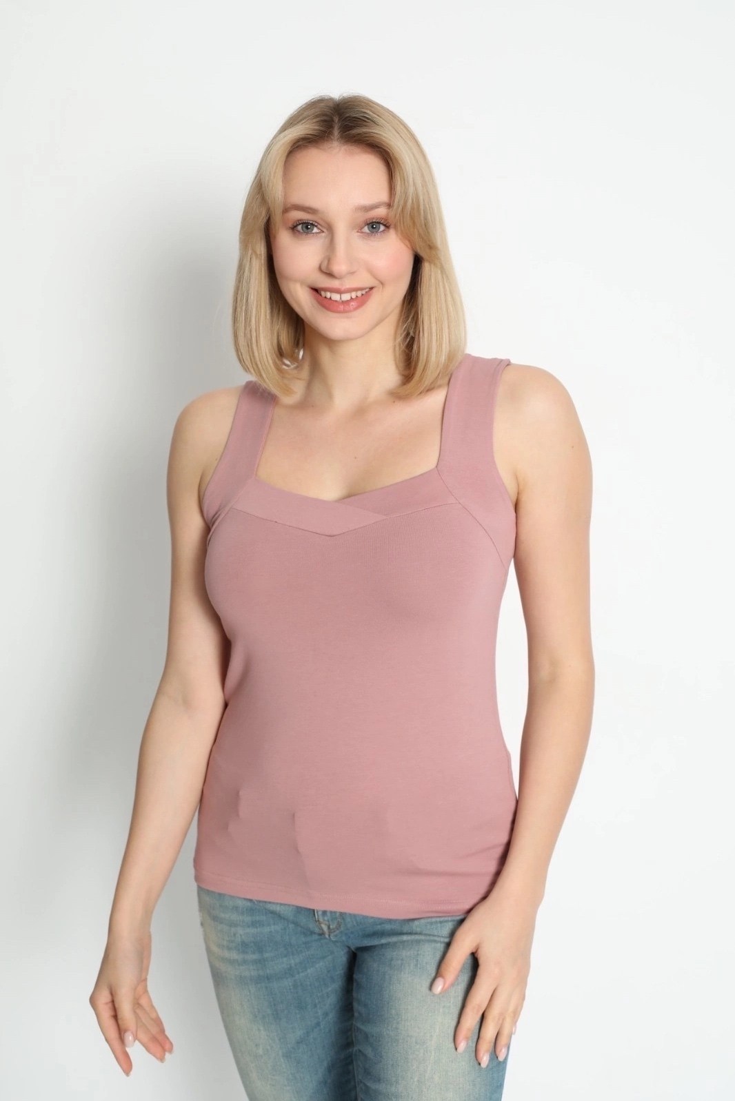 майка женская,майка женская летняя,топ женский,майка классическая,бельевая майка женская бежевая