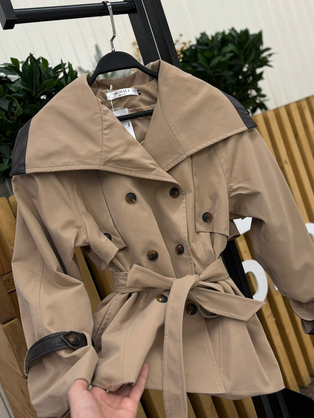 бежевый тренч,тренч короткий,тренч,плащ тренч