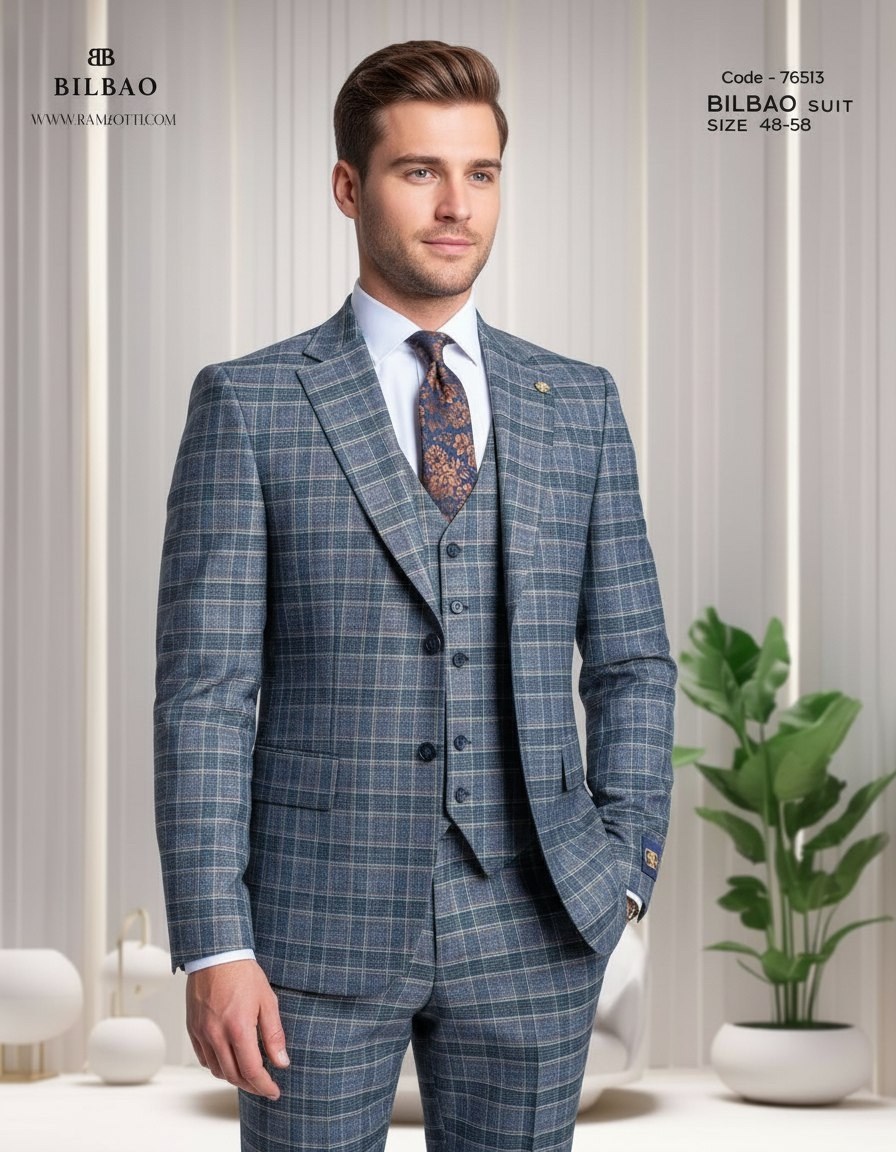 синий костюм,костюм в клетку,костюм в клетку тройка,мужской костюм,серый костюм в синюю клетку