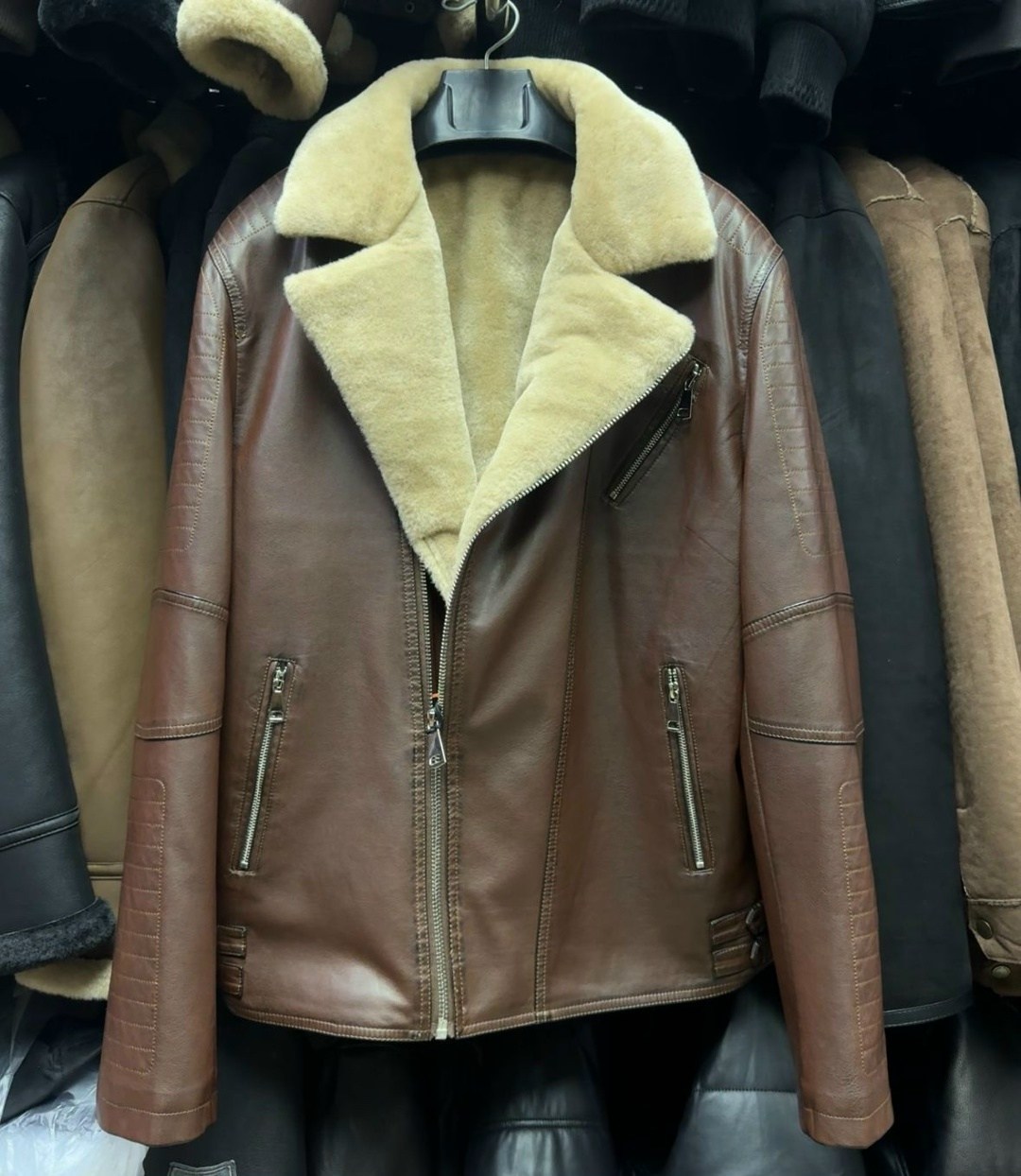 дубленка авиатор,дубленка женская,куртка дубленка,куртка авиатор,мужская дубленка