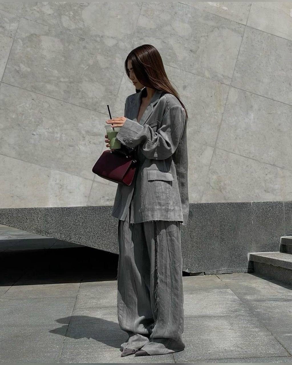 брючный костюм оверсайз,брючный костюм,костюм стиль,брючный костюм женский