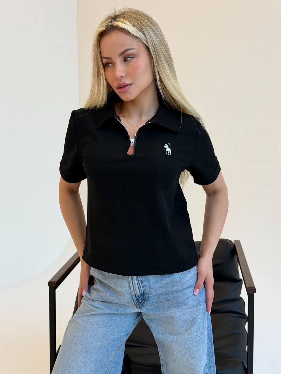 футболки поло женские,футболка с замком,женская футболка,одежда для женщин,футболки модные