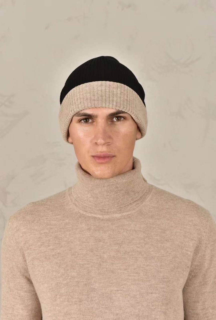 шапка brunello cucinelli,кашемировая шапка brunello cucinelli,мужские шапки,шапка бини,модная шапка