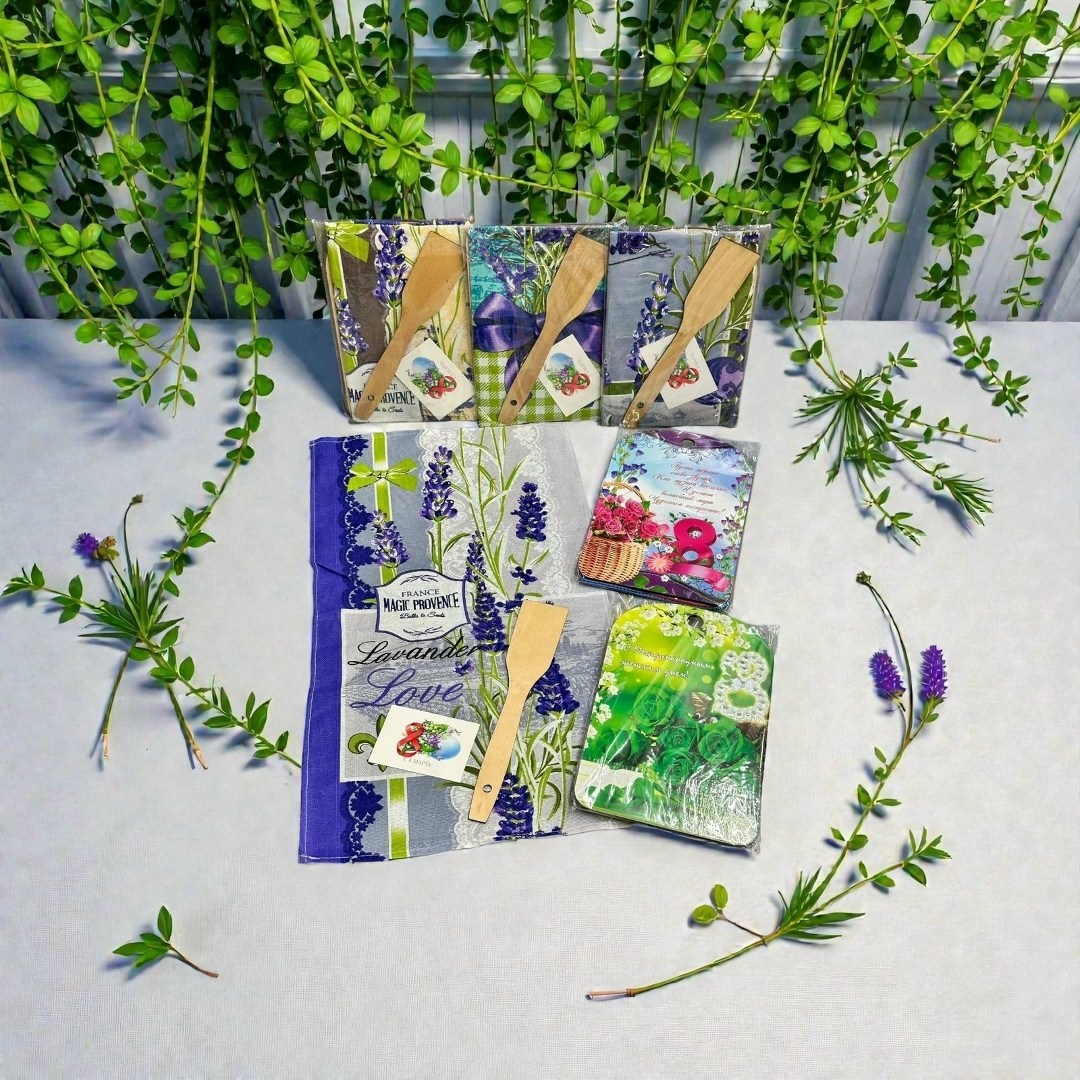 саше лаванда,лаванда прованс,набор полотенец,букет лаванды,набор вафельные полотенца