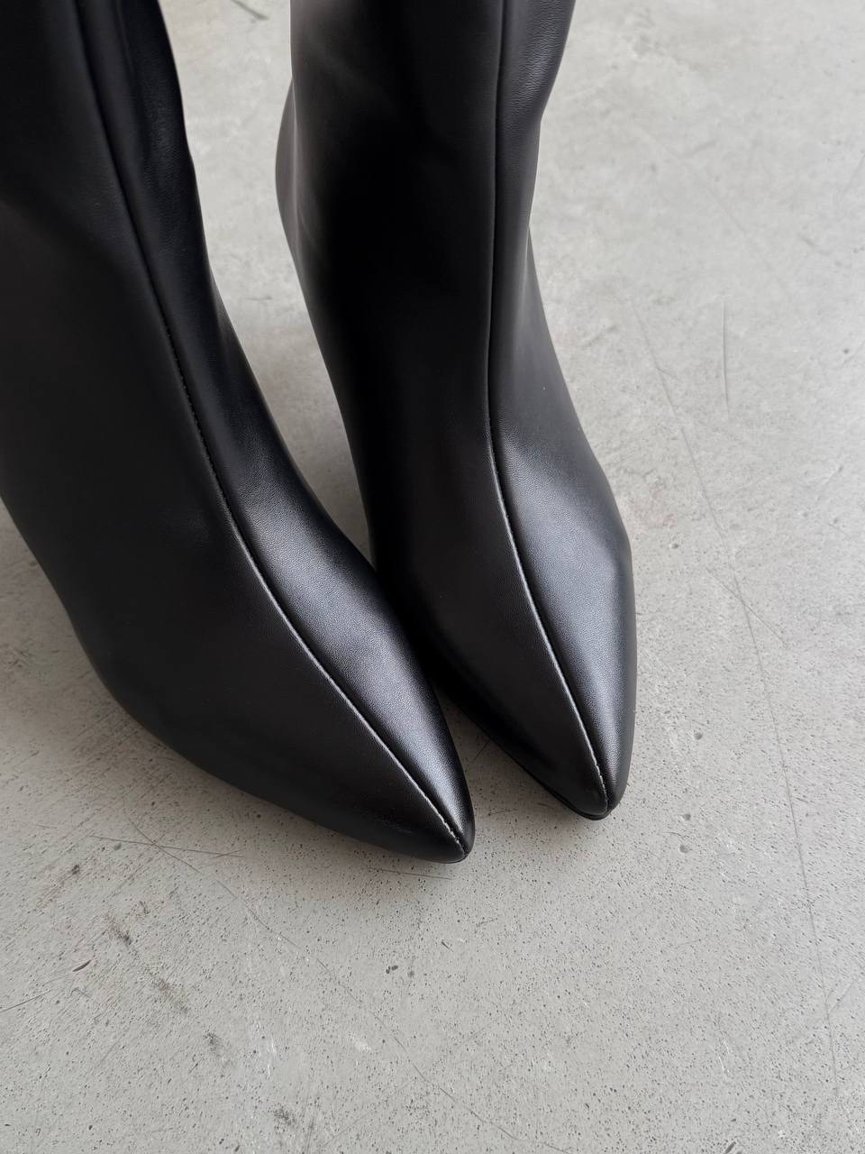 сапоги демисезонные на маленьком каблуке gh collection,сапоги демисезонные на маленьком каблуке gh collection цвет черный,сапоги на каблуке,сапоги женские,сапоги трубы на каблуке демисезонные valentin