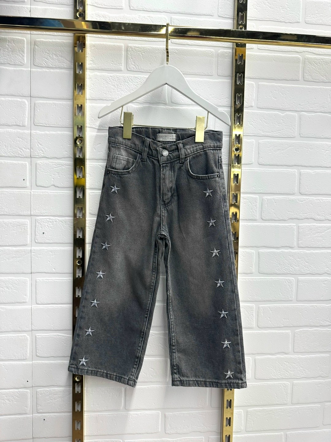 джинсы для девочек серый,джинсы для девочек,джинсы со звездами,джинсы с принтом,джинсы