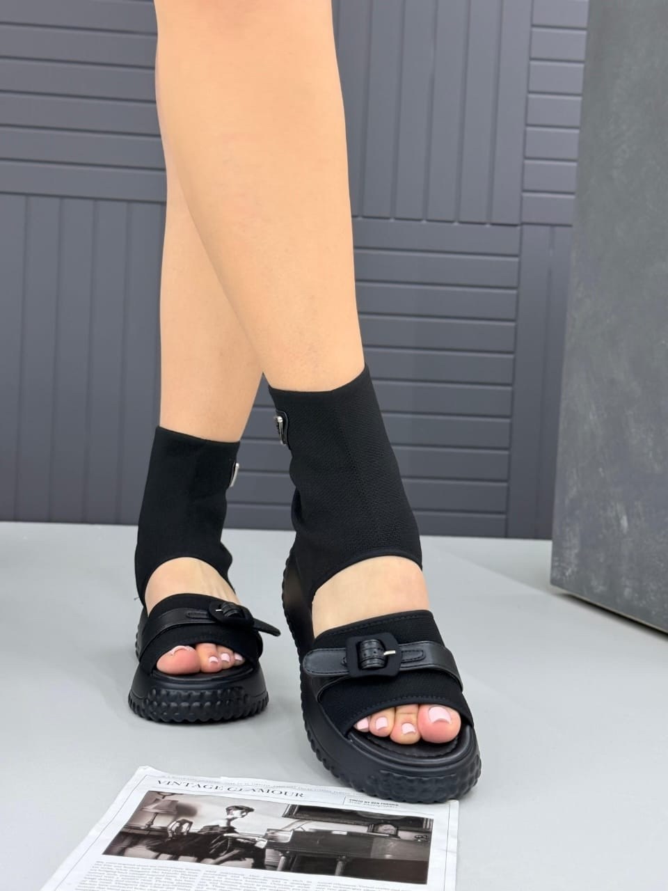 босоножки женские,стильные босоножки,босоножки эко,босоножки на платформе,текстильные босоножки на платформе