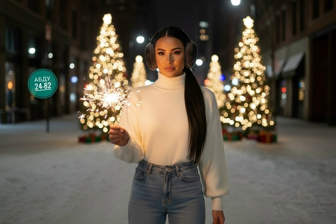 рождественская фотосессия,девушка,девушка в вязаном платье,платье свитер,новый год красиво