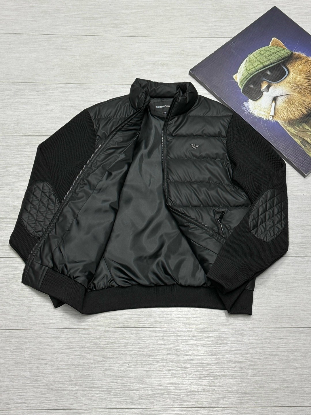 куртка мужскaя демисезонная,куртка мужская комбинированная,куртка с вязаными рукавами мужская,куртка,куртка для мужчин