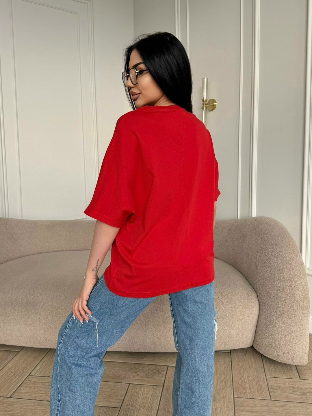 женская футболка,футболка женская базовая,футболка майка,красная футболка женская,футболка