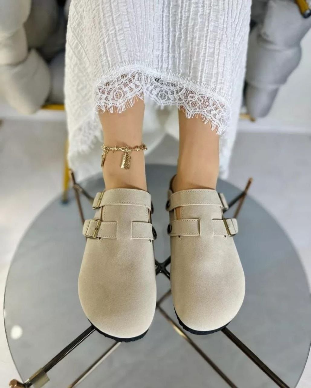 ,замшевые мюли,модные шлепанцы,шлепанцы замшевые,женские шлепанцы